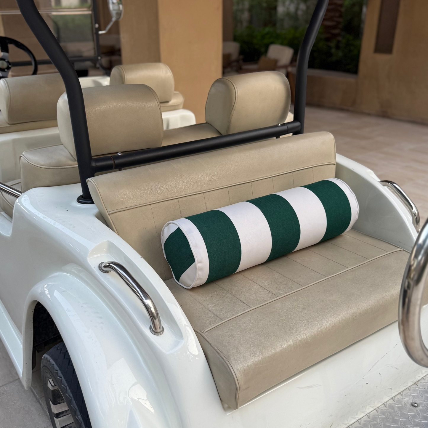 Verde Green Bolster Cushion (2 Piece Set)