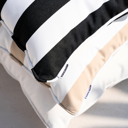 Monochrome Outdoor Cushions (2 Pieces)