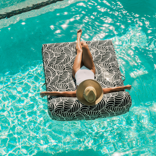 Double Lilo | Noir Tropic