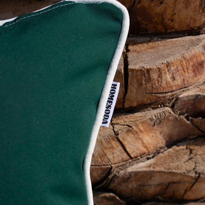 Verde Green Outdoor Cushions (2 Pieces)
