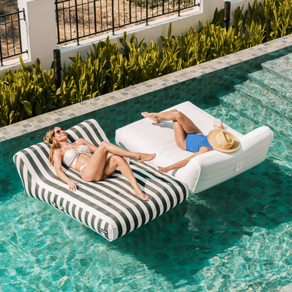 Double Lilo | Cotton White