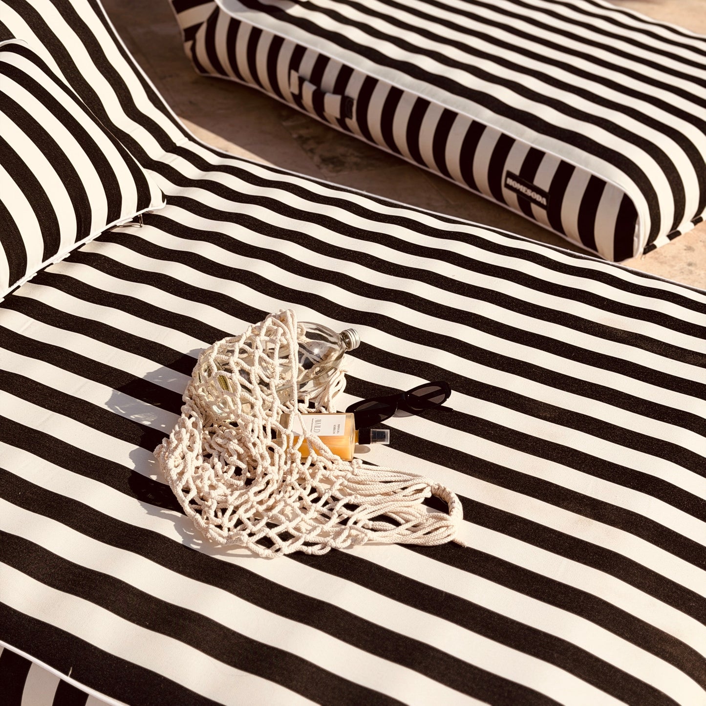 Double Lilo | Monochrome | Signature Fabric - homesoda.store