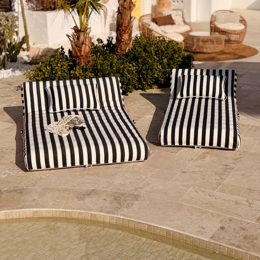 Double Lilo | Monochrome | Signature Fabric - homesoda.store