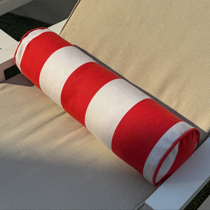Festive Stripe Bolster Cushion (2 Piece Set)